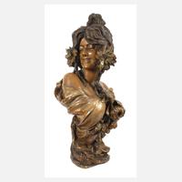 Goldscheider Wien Frauenbüste "Die Ranke"111