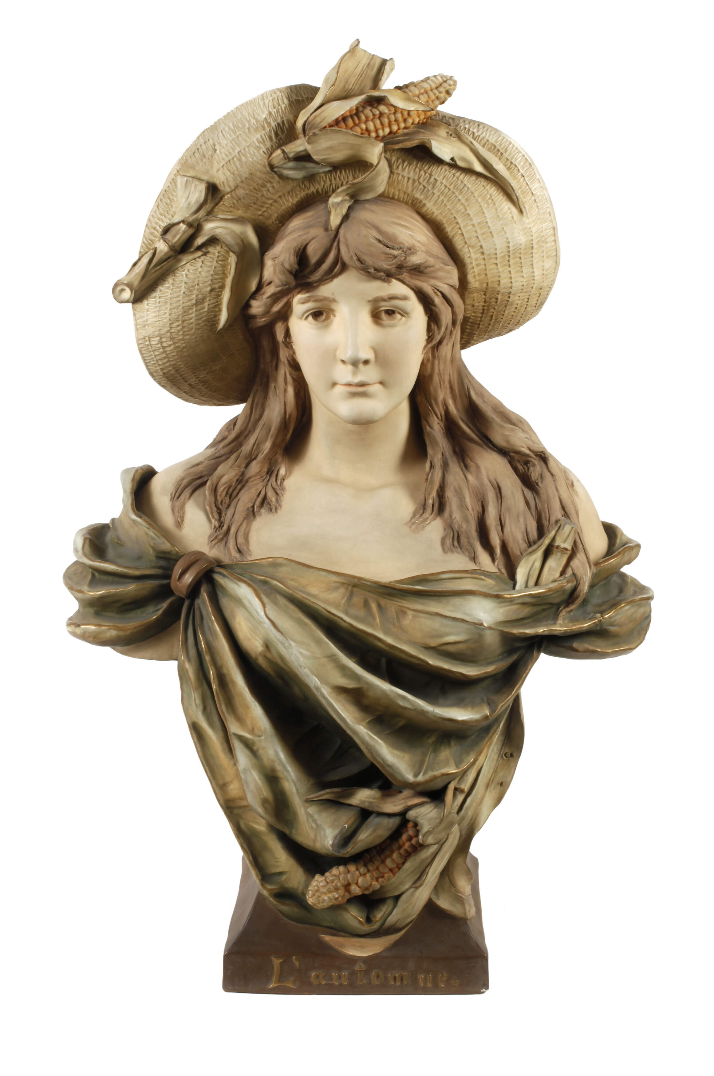 Allegorische Frauenbüste "L'automne"
