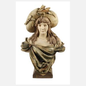Allegorische Frauenbüste "L'automne"