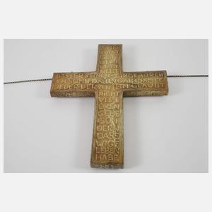 Jan Dix, Altar-Kreuz Silber