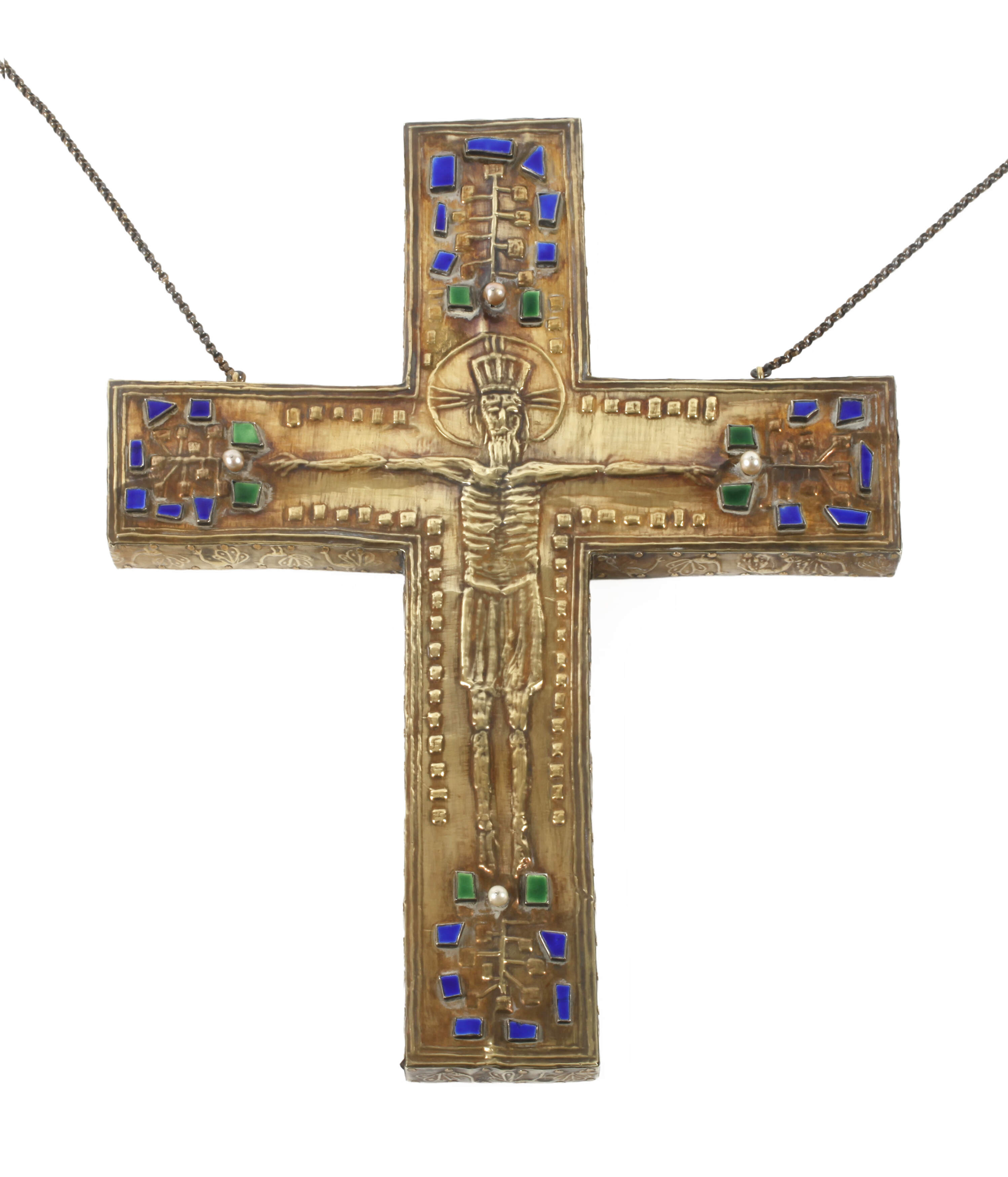 Jan Dix, Altar-Kreuz Silber