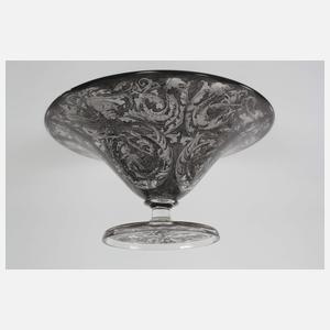 Steinschönau Glasschale