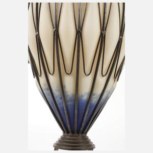 Muller Frères große montierte Vase