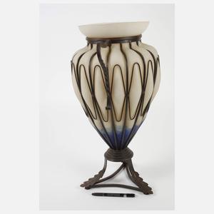Muller Frères große montierte Vase