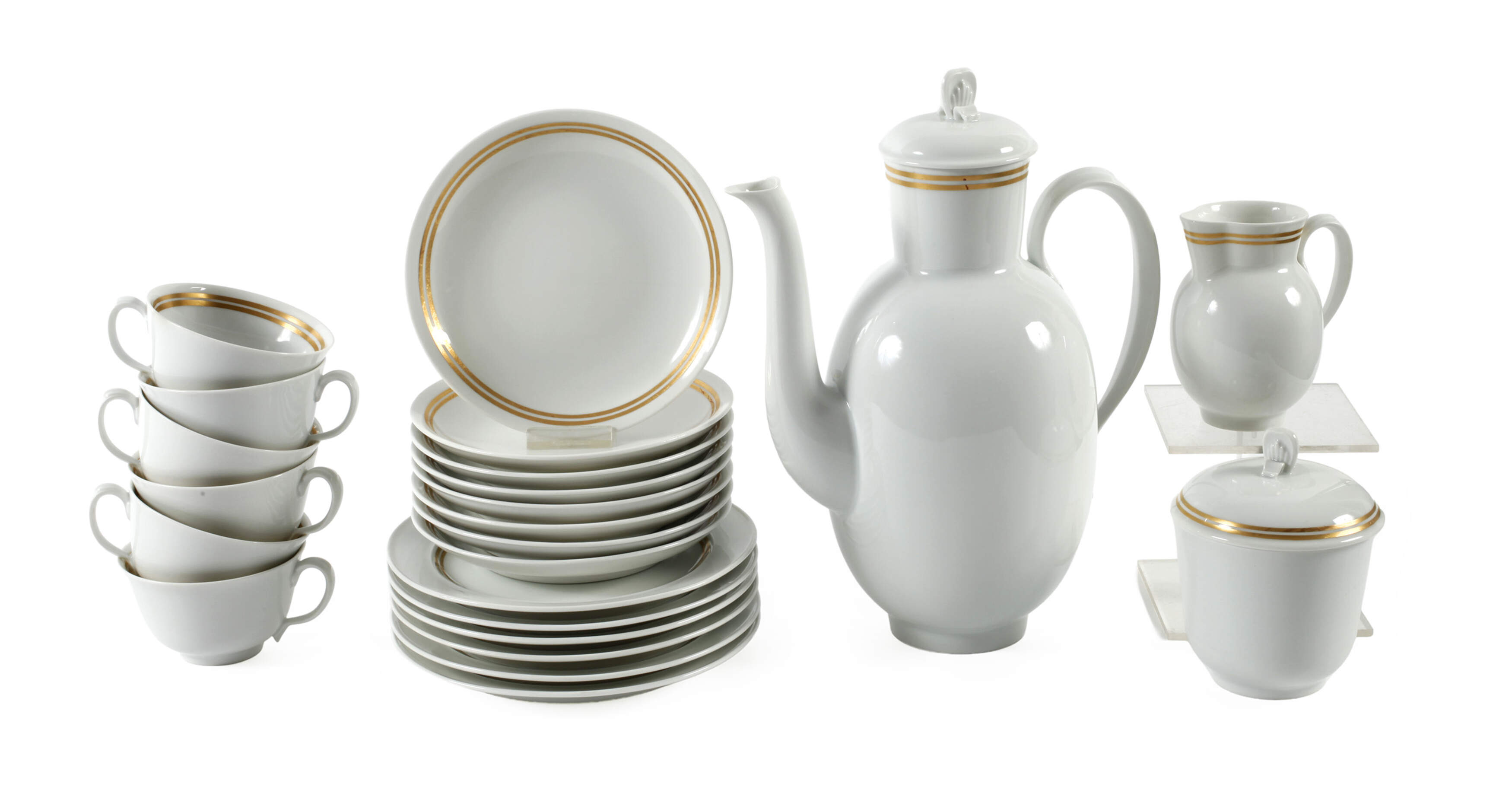 Meissen Kaffeeservice Art déco