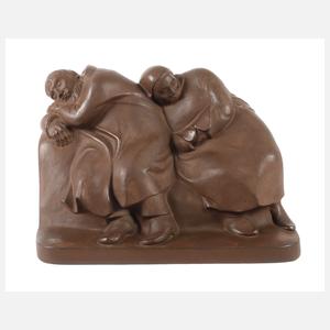 Meissen "Vagabunden, schlafend"