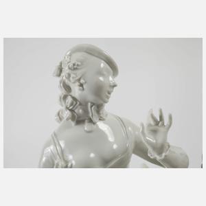 Meissen "Dame mit Mohrenkind"
