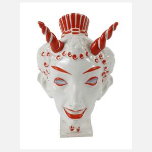Kleine Wandmaske "Krampus"