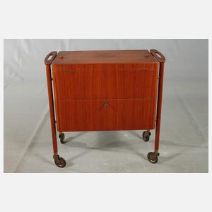 Barwagen Teakholz