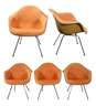 Charles Eames, fünf Sessel "DAX"