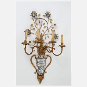 Paar opulente Wandleuchten