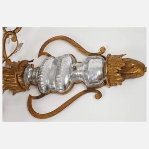 Paar opulente Wandleuchten