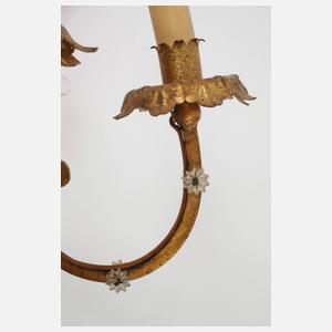 Paar opulente Wandleuchten