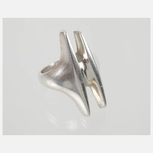 Georg Jensen Ring und Brosche
