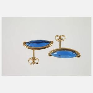 Designcollier mit Ohrsteckern
