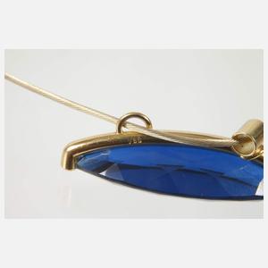 Designcollier mit Ohrsteckern