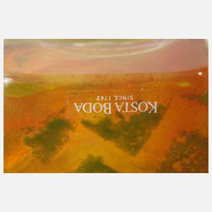 Kjell Engman, zwei Vasen Studioglas