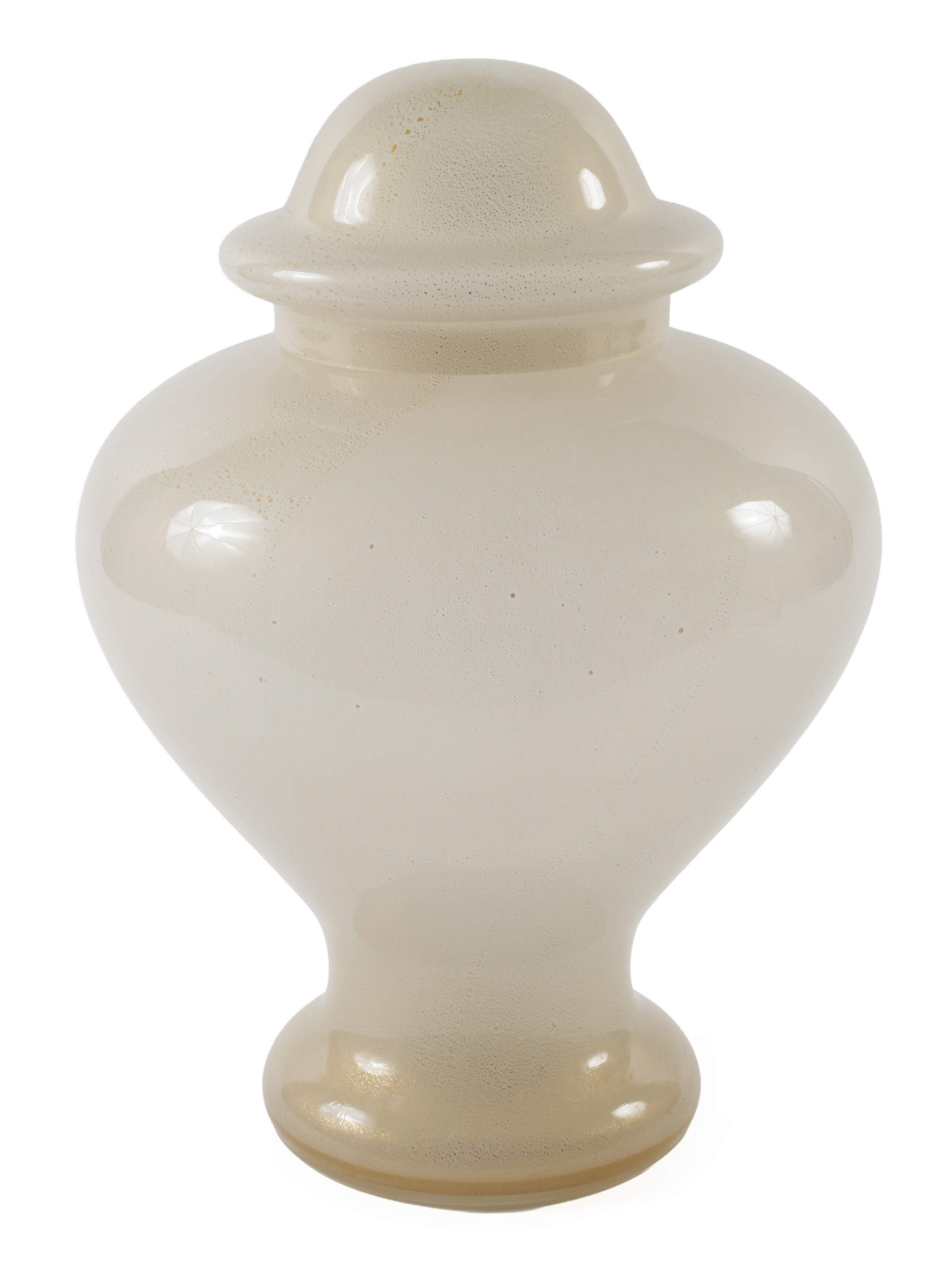 Murano große Deckelvase