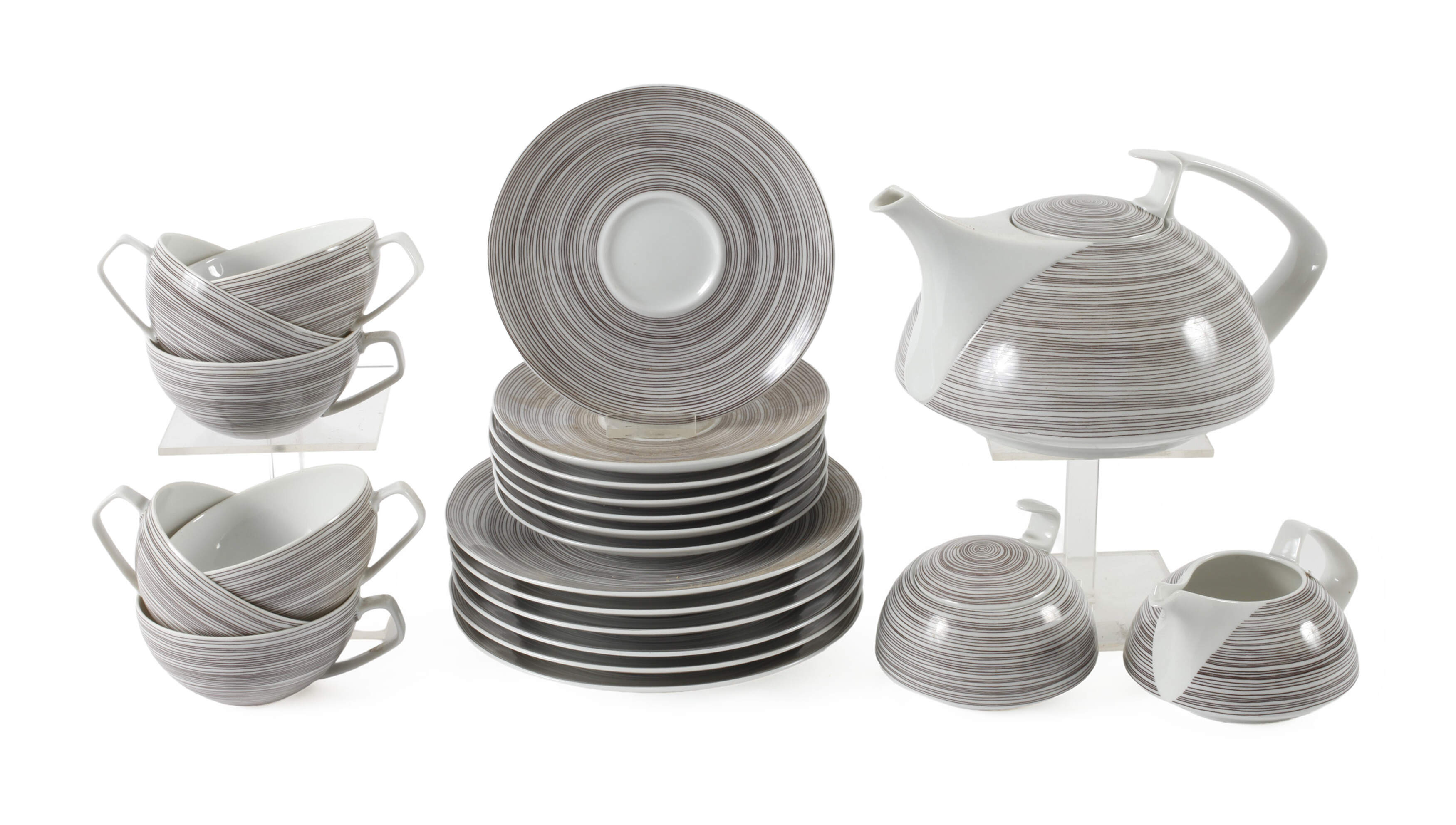 Gropius & Mc Millen, Teeservice "Gropius Stripes"