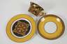 Gianni Versace, zwei Teegedecke "Barocco"