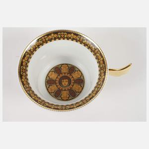 Gianni Versace, zwei Teegedecke "Barocco"