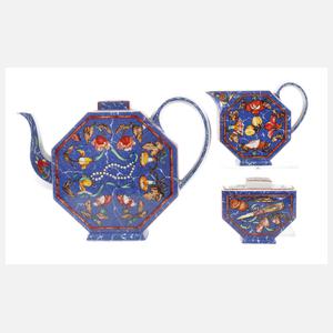 Hermès Kaffee-Kernstück "Marqueterie"