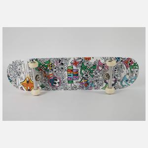 Louis Vuitton MNG Comics Skateboard