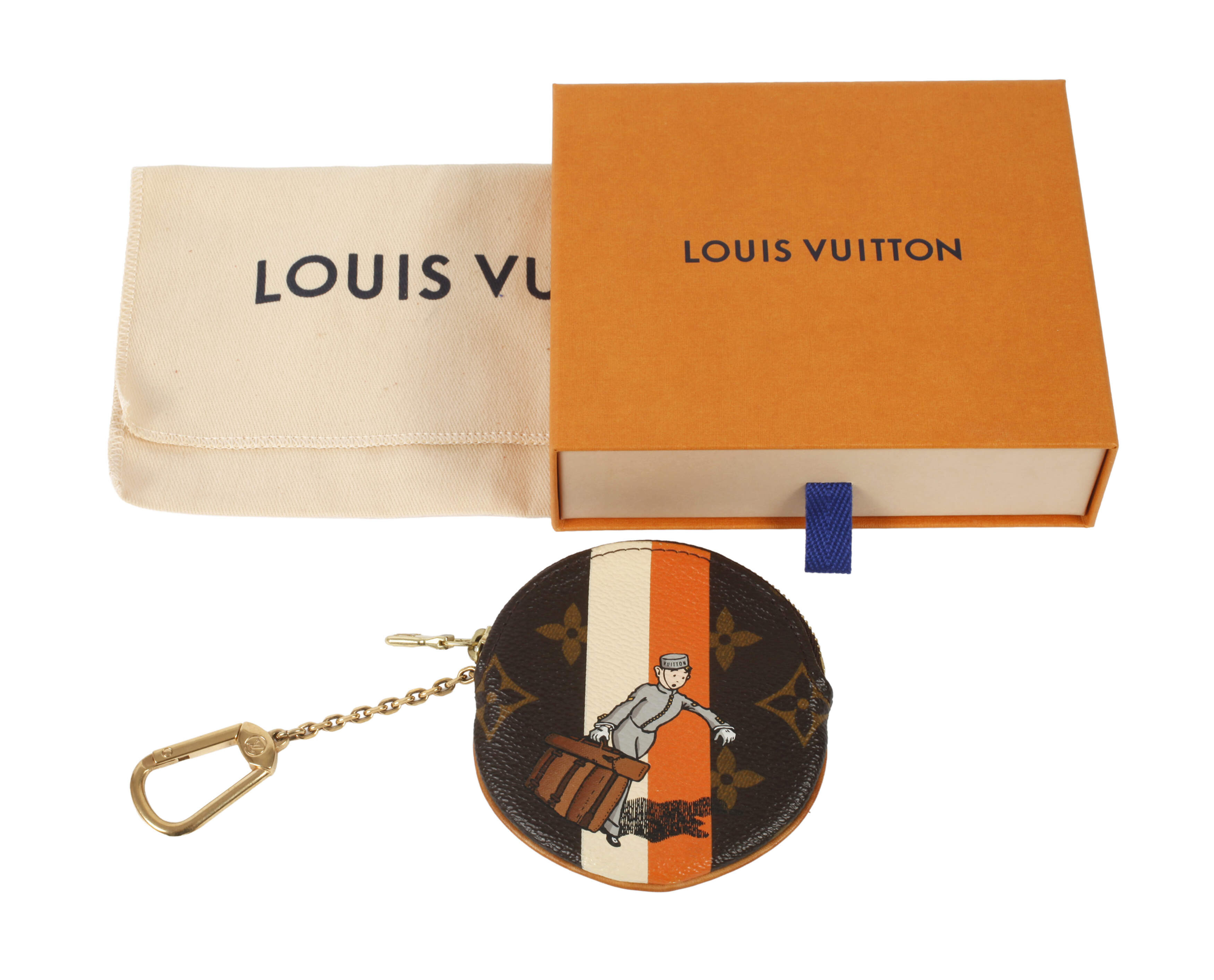 Louis Vuitton Monogram Groom Porte-Monnaie Ron