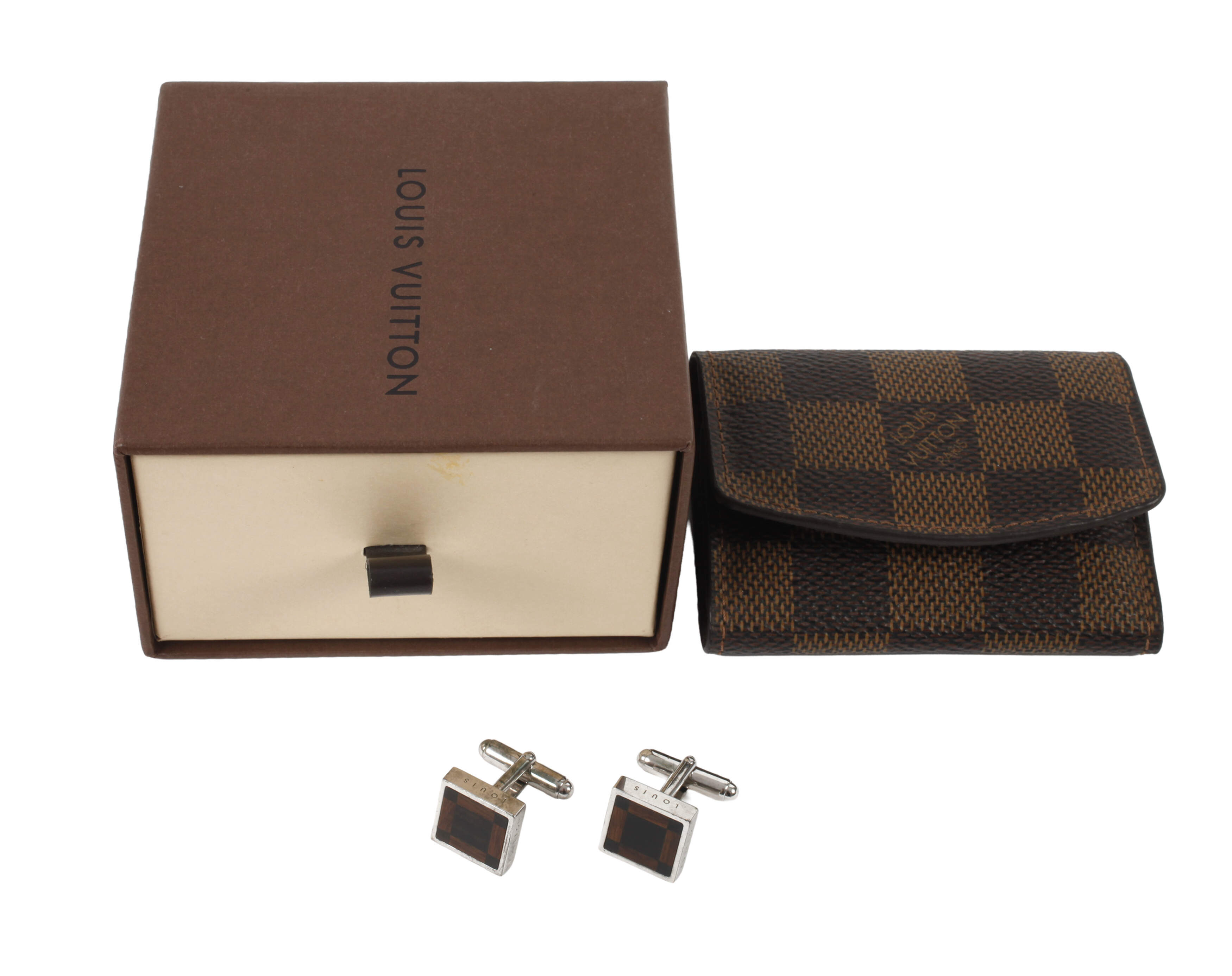 Louis Vuitton Manschettenknöpfe im Etui