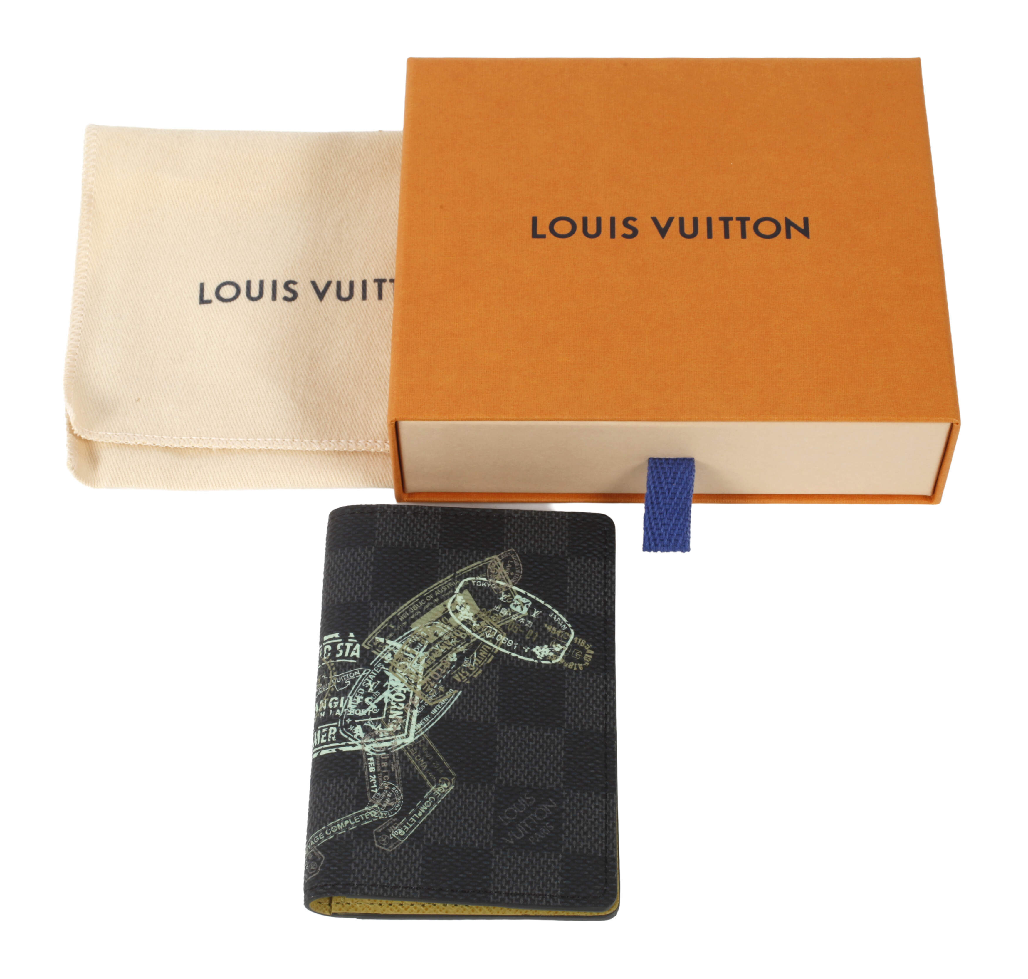 Louis Vuitton Pocket Organizer Stamps