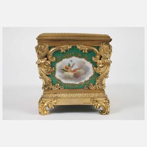 Prunkschatulle im Sévres-Stil