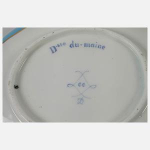 Sèvres kleine Portraitschale "Duchesse du Maine"