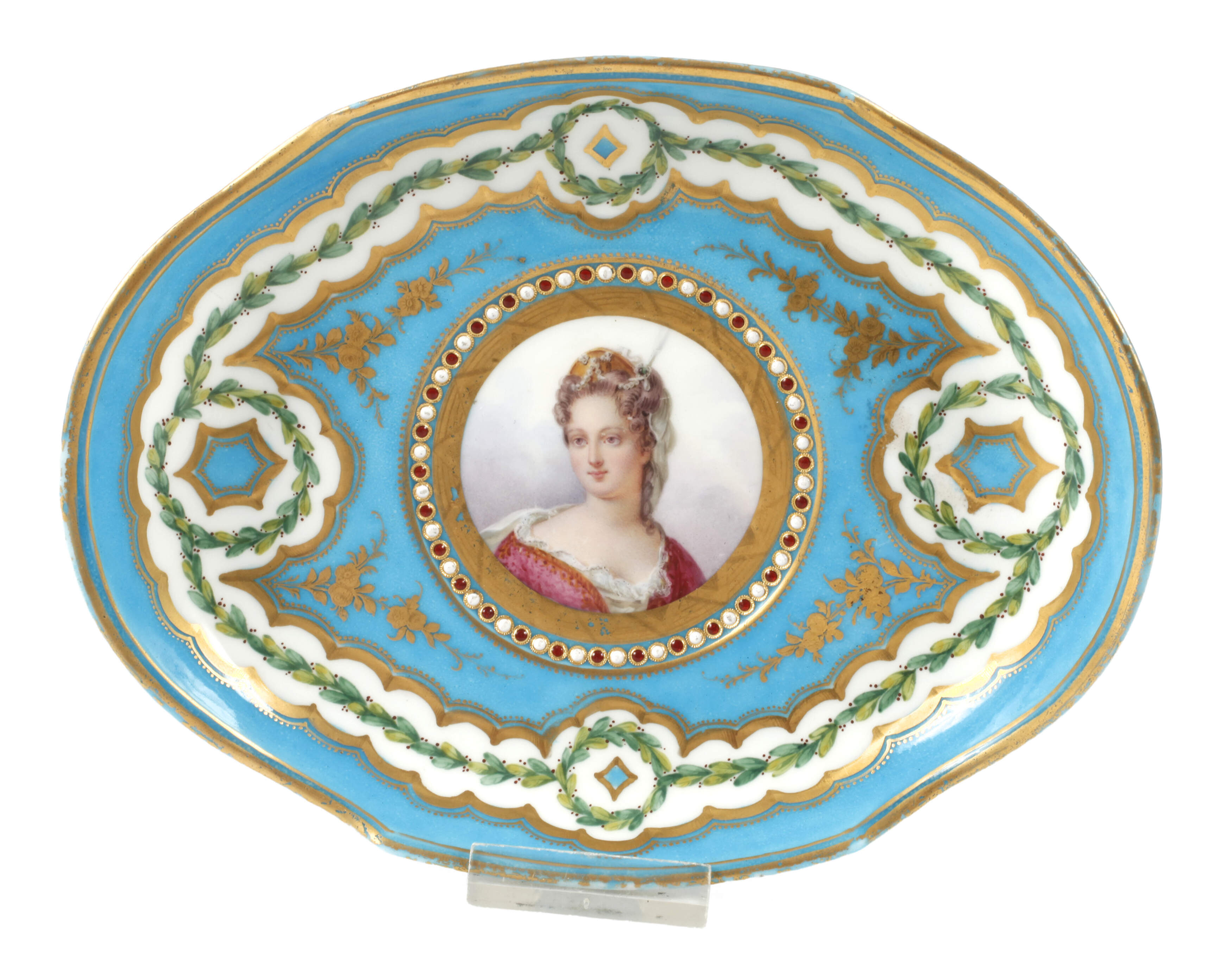 Sèvres kleine Portraitschale "Duchesse du Maine"