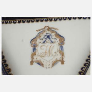 Kleines Schälchen mit Wappen Josephina v. Schweden
