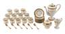 Royal Worcester England prunkvolles Mokkaservice