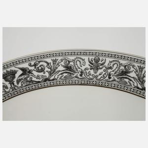 Wedgwood England Tafelservice "Florentine Black"