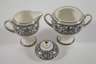 Wedgwood England Tafelservice "Florentine Black"