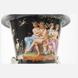 Fraureuth Paar Kratervasen mythologische Malerei