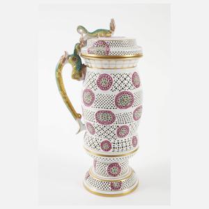 Herend Ungarn Prunkhumpen mit Chinoiserie