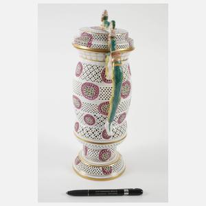 Herend Ungarn Prunkhumpen mit Chinoiserie