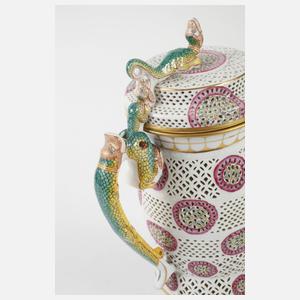 Herend Ungarn Prunkhumpen mit Chinoiserie