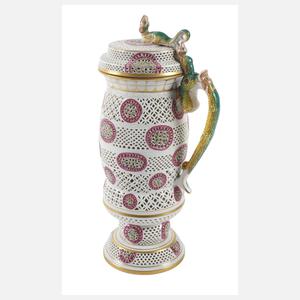 Herend Ungarn Prunkhumpen mit Chinoiserie