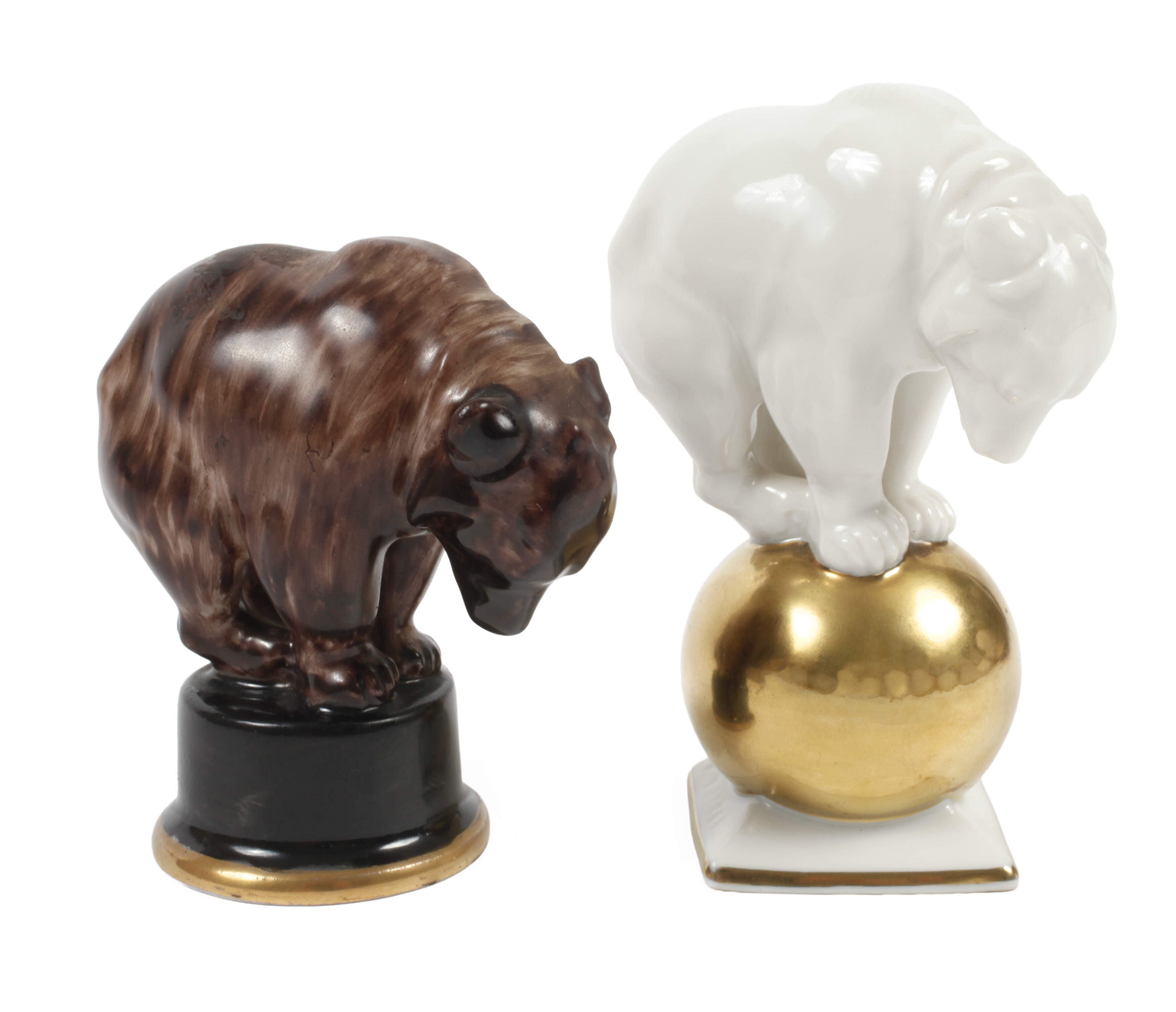 Hutschenreuther kleiner Braun- und Eisbär