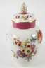 KPM Berlin Deckelvase Blumenmalerei