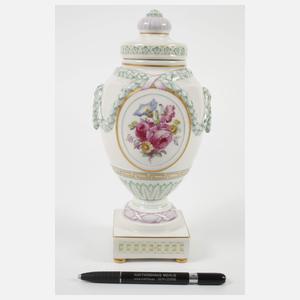 KPM Berlin kleine Deckelvase