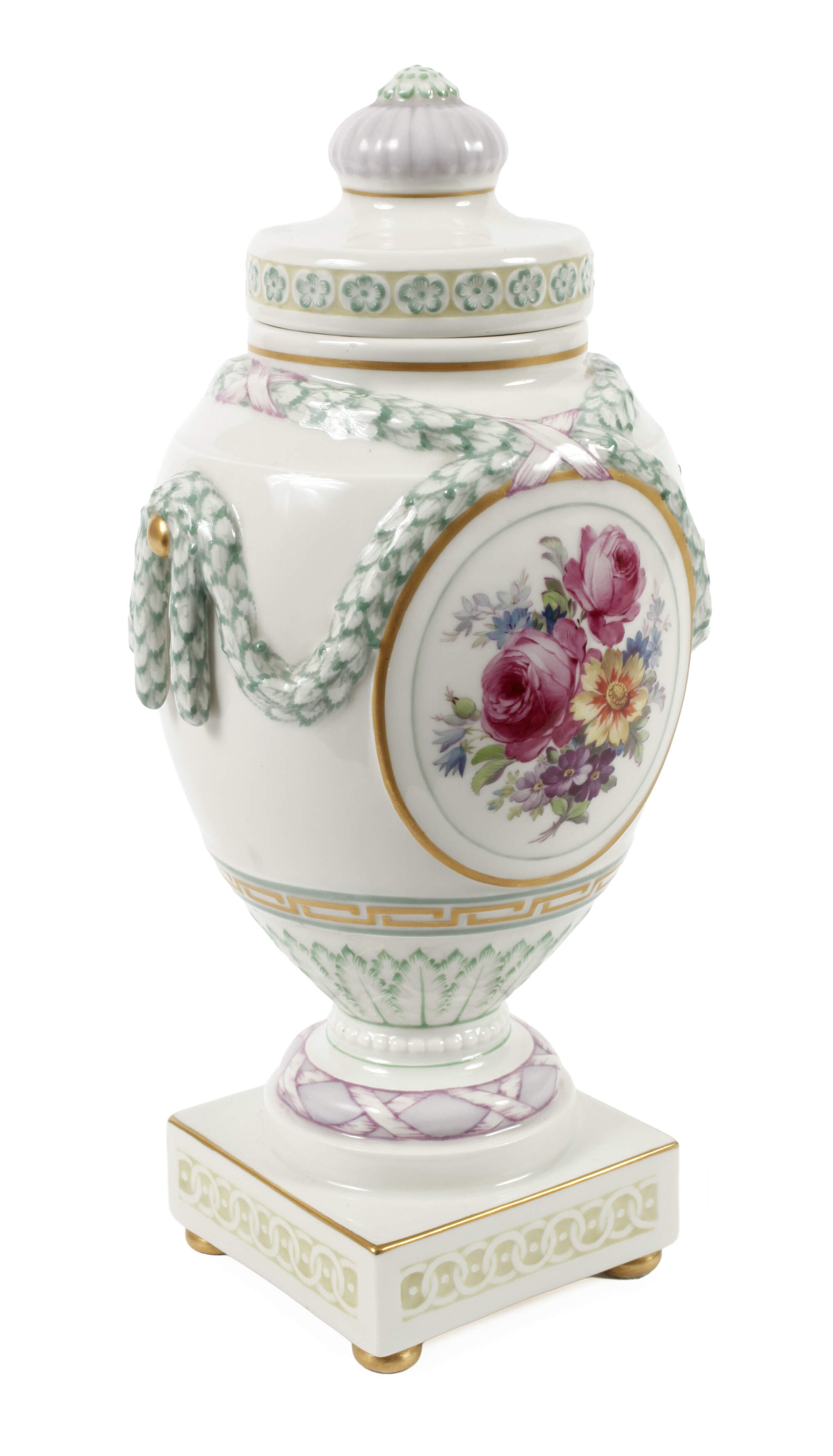 KPM Berlin kleine Deckelvase