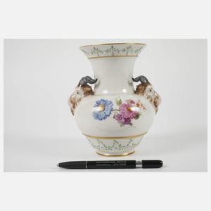 KPM Berlin kleine Widderkopfvase