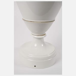 KPM Berlin Bodenvase mit Rosettenhenkeln