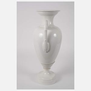 KPM Berlin Bodenvase mit Rosettenhenkeln