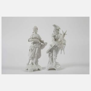 KPM Berlin Figurenserie "Die vier Elemente"